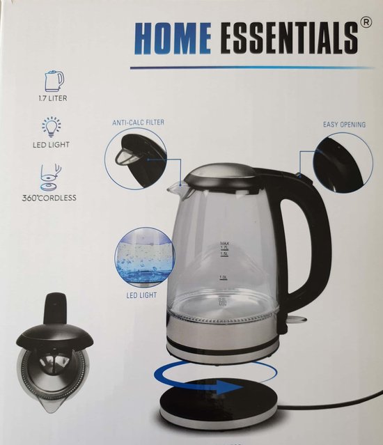 Slimme Waterkoker 1.7L - Elektrische Kettle Met LED Display Temperatuurregeling En Warmhoudfunctie