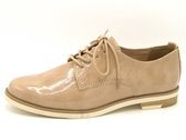 Marco Tozzi veterschoen 2-23201-28 Beige lak 251 - Maat 37