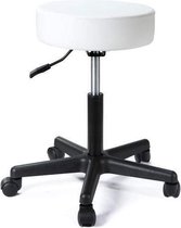 ZenGrowth Tabouret - kruk op wielen - Wit