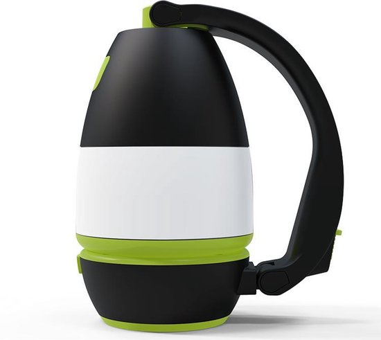 Multifunctionele Kampeerlamp, Outdoor verlichting ,campinglampen, Zaklantaarn Draadloos, USB-Oplaadbaar, Opvouwbaar en Uitklapbaar tot Bureaulamp, Leeslamp, Tentlamp, Noodverlichting - Ledlamp voor Binnen en Buiten - (Groen en Zwart) van Merkloos — afbeelding 3