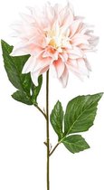 Brynxz - Kunstbloem -  Dahlia - Lengte 55cm - Set van 2 stuks