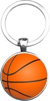 Akyol - Basketbal Sleutelhanger - Basketbal - Basketballer - Leuke kado voor iemand die basketbal houd - 2,5 x 2,5 CM