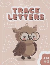 Trace Letters: Preschool, handwriting Practice workbook
