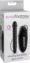 Vibrating Butt Buddy - Black - Butt Plugs & Anal Dildos - Anal Vibrators
