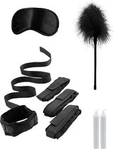 Bed Bindings Restraint Kit - Black - Kits - Bondage Toys