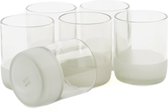 Drinkglazen set "Clear" - Small - Upcycled & Handgemaakt - Duurzaam - IWAS Products
