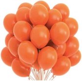 Oranje ballonnen 100 stuks D26cm | Koningsdag versiering | Oranjedag | EK | Voetbal