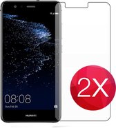 2X Screen protector - Tempered glass screenprotector voor Huawei P10  -  Glasplaatje voor telefoon - Screen cover - 2 PACK