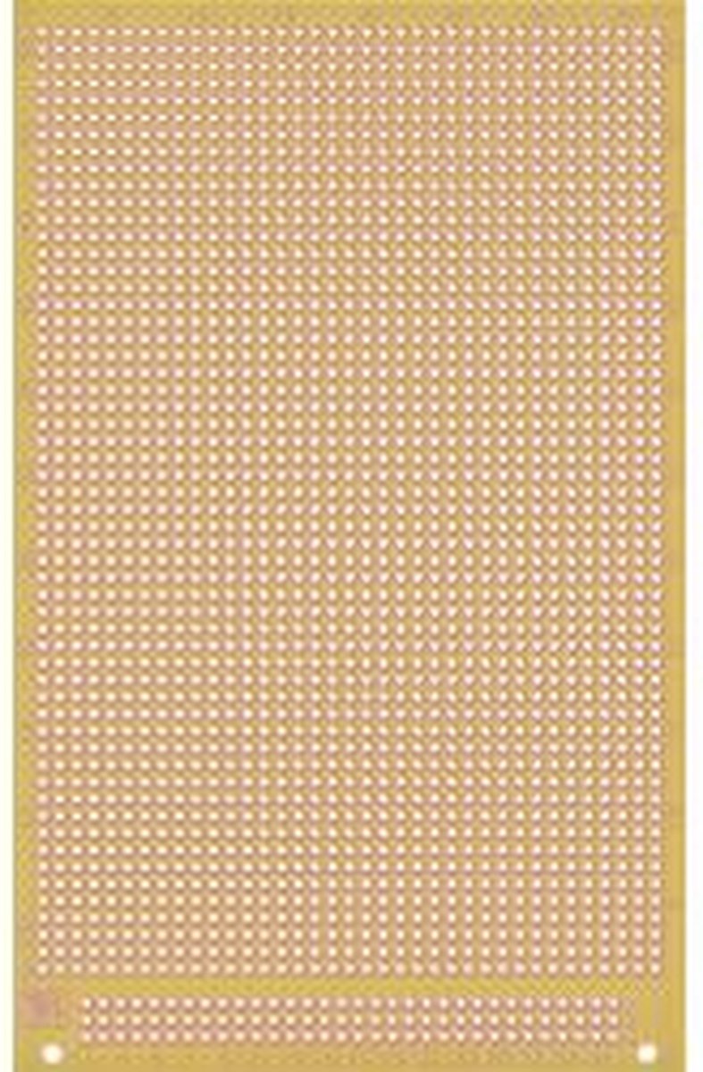 Rademacher VK C-931-EP Experimenteer printplaat Epoxide (l x b) 16 cm x 10 cm 35 µm Rastermaat 2.54 mm Inhoud 1 stuk(s)