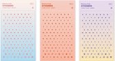 Letters & tekens - sticker set | vinyl stickers | 3 vellen