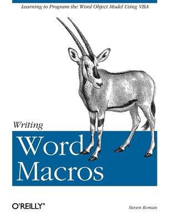 Writing Word Macros Rev - cover