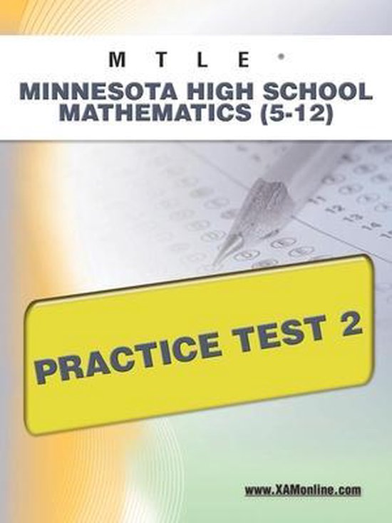 Mtle Minnesota Highschool Mathematics (5-12) Practice Test 2 - cover