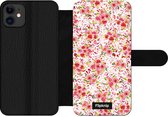 Wallet case - geschikt voor iPhone 11 - Floral N°7