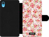 Wallet case - geschikt voor iPhone Xr - Floral N°7