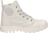 Palladium Pampa Zip dames veterboot - Licht grijs - Maat 36