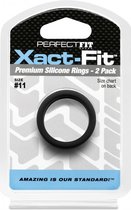 Xact-Fit #11 2-Pack -black - Cock Rings