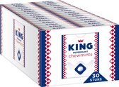 King Chewmint Original - Kauwsnoepjes met pepermunt smaak - doos a 30 stuks x 27 gr