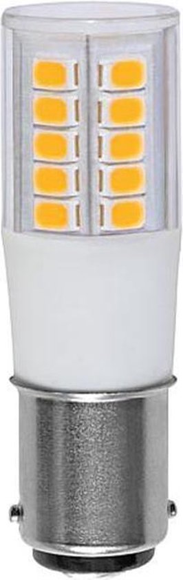 LED lamp - B15d - 4,9W - 625lm - warm wit