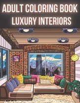 Adult Coloring Book Luxury Interiors