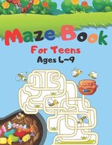 Maze Book For Teens Ages 4-9