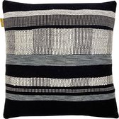 Black texture cushion square