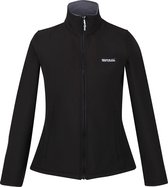 Regatta, Connie-V Dames Softshell Jack, Zwart, Maat 34