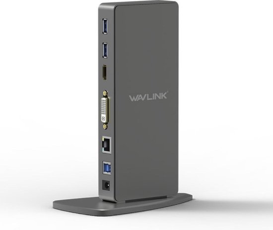 Wavlink USB 3.0 Universele 2K Docking Systeem Windows Mac OS X - Plug en  Display | bol