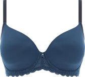 Freya OFFBEAT UW Moulded Demi T-shirt Bra Vrouwen Beha - POSEIDON - Maat 80D