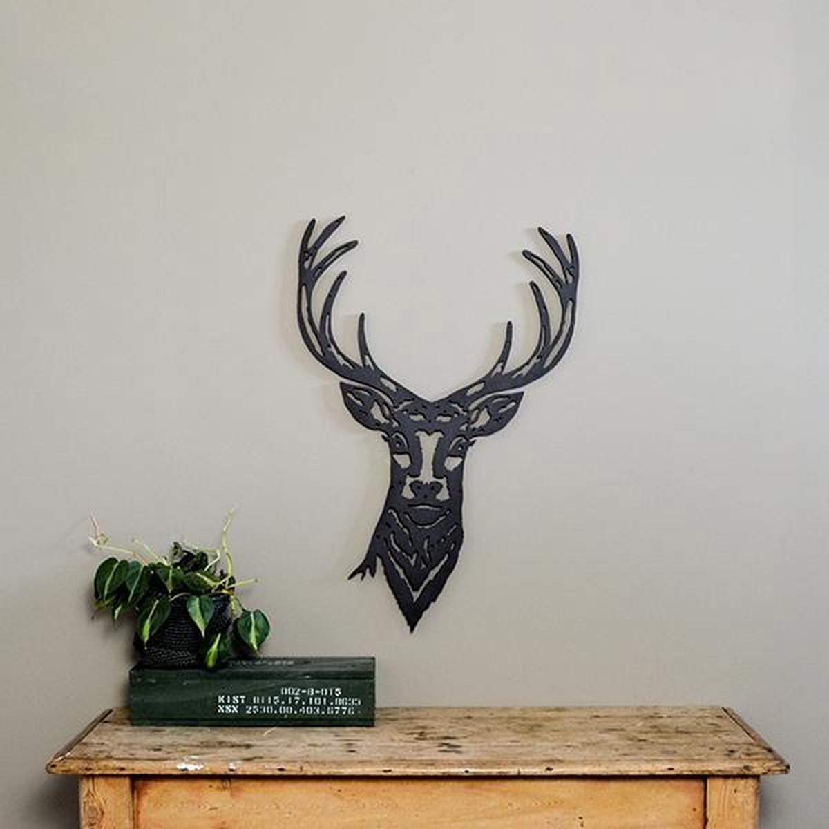 FBRK. Geometrische Deer M - Wood