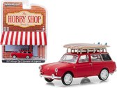 1962 Volkswagen Type 3 Sqaureback With Roof Rack And Surfboards 1:64