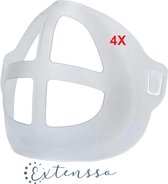 Extensso - 5x Mondkapje AirFrames 3D - AirFrames - Mondkapje Houder - Mondmaskerhouder