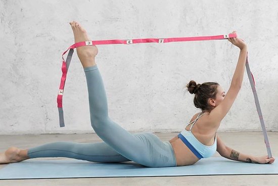 Holistische super yoga spier stretching riem - ook voor dans en pilates van HOLI — afbeelding 3