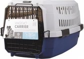 M-pets Hondenvervoersbox Viaggio 58,4 X 38,7 Cm Blauw/grijs