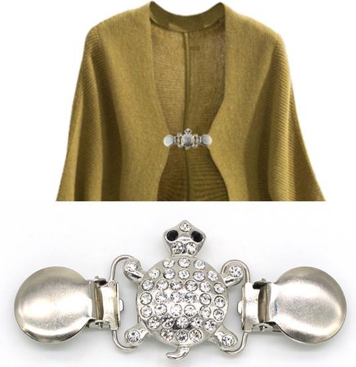 Vestsluiting Turtle vestclip dames vestsluiting dames vestclip