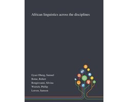 African Linguistics Across the Disciplines