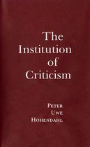 The Institution of Criticism