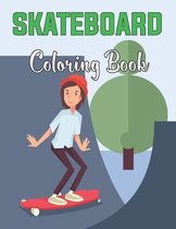 Skateboard Coloring Book