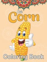 Cute Corn Coloring Book