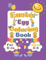 Easter Egg Coloring Book for kids ages 2-6
