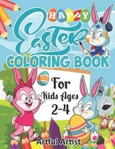 Easter Coloring Book For Kids Ages 2-4
