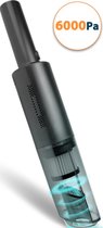 FlowIT Draadloze Handstofzuiger - Kruimelzuiger met HEPA Filter - Zwart