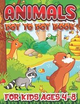 animal Dot To Dot Books For Kids Ages 4-8