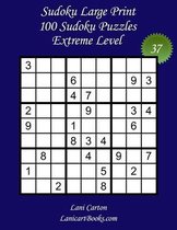 Sudoku Large Print for Adults - Extreme Level - N Degrees37