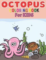 Octopus coloring book for kids