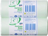 Sacs à déchets organiques - Sacs à déchets compostables 24 litres - 1 rouleau = 10 sacs - Sacs à déchets biodégradables