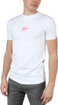 Malelions Gyzo T-Shirt - White/Neon Red