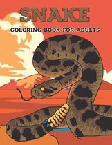 Snake Coloring Book For Adults
