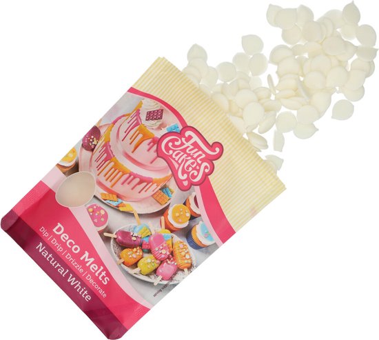 FunCakes Deco Melts - Wit Naturel - 1kg