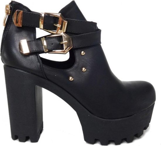 stoere schoenen met hak