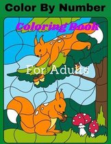 Color By Number Coloring Book For Adults